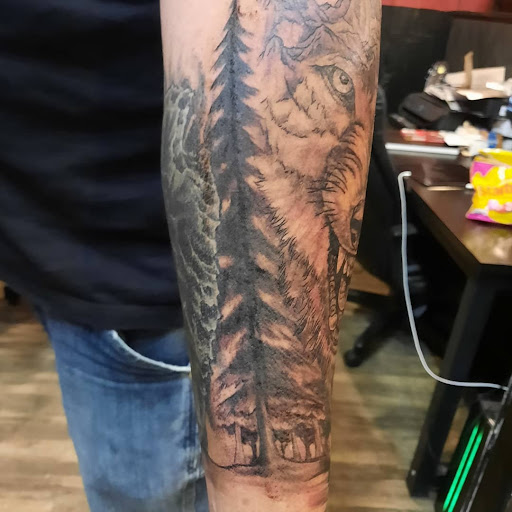 Explore sukuna tattoo ideas, creative tattoo ideas in Jonesboro, available at Gallery Of Ink Tattoo Shop