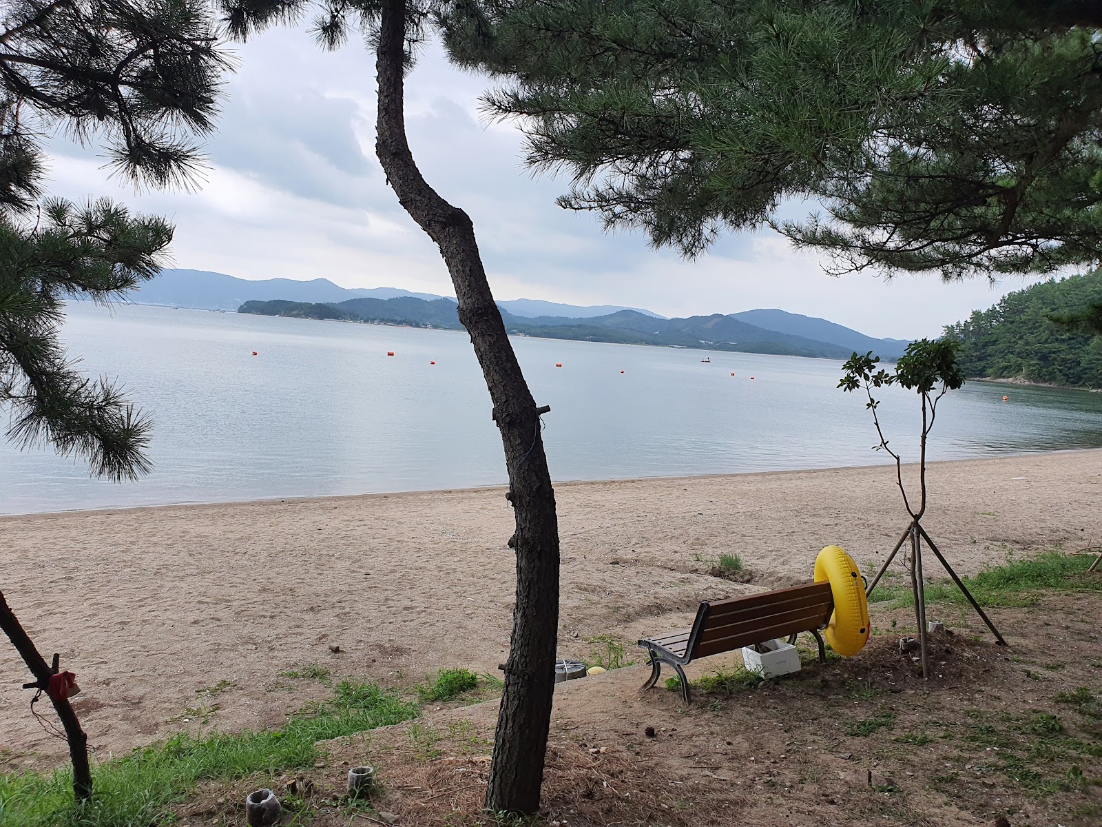 Zdjęcie Daejeon Beach z przestronna plaża