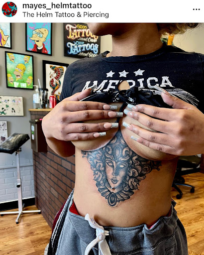 Explore kokopelli tattoo ideas, creative tattoo ideas in Fort Oglethorpe, available at The Helm Tattoo & Piercing