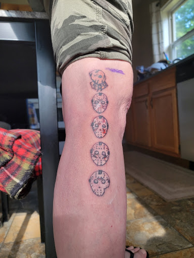 Explore attack on titan tattoo ideas simple, creative tattoo ideas in Greenwood, available at Ginger Bear Ink