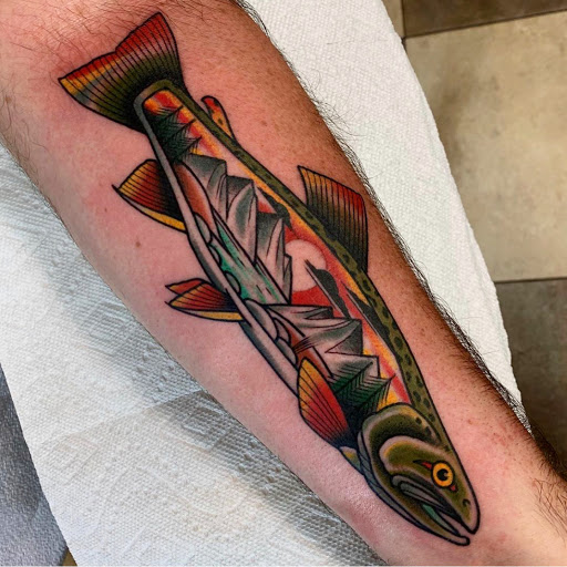 Explore cool cross tattoo ideas, creative tattoo ideas in Denver, available at Think Tank Tattoo