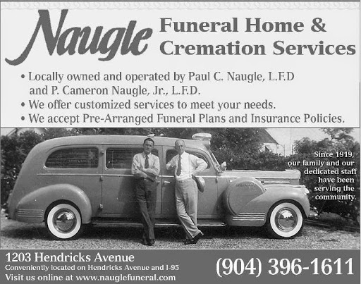 Cremation Service «Naugle Funeral Home and Cremation Services», reviews and photos, 1203 Hendricks Ave, Jacksonville, FL 32207, USA
