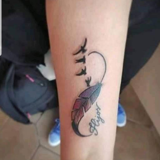 Explore forearm tattoo filler ideas, creative tattoo ideas in Athens, available at SkinGraffiti Tattoo & Piercing