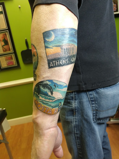 Explore finger tattoo cover up ideas, creative tattoo ideas in Wayne, available at Shotsies Tattoo