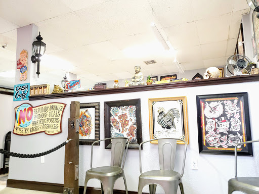 Tattoo Shop «Flesh Electric Tattoo», reviews and photos, 2110 McCullough Ave, San Antonio, TX 78212, USA
