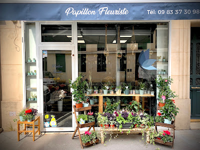 Papillon fleuriste à Paris