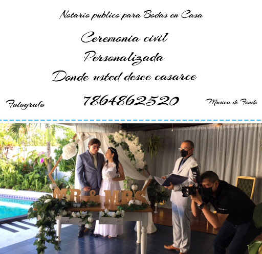 Mejor Notaría Notario publico para Bodas en casa