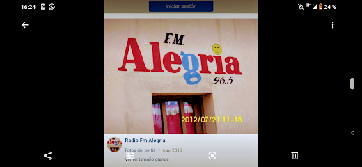 Radio FM ALEGRIA 96.5 sol de julio Santiago del Estero