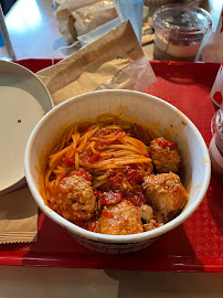 Spaghetti aux boulettes de viande du Restauration rapide Pizzeria Bella Notte à Chessy - n°12