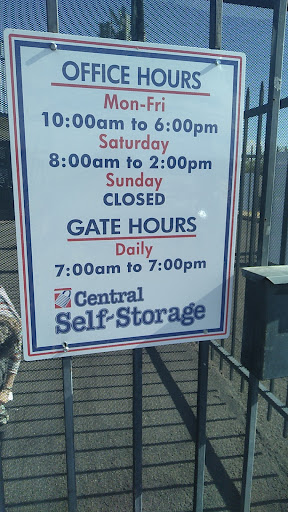 Self-Storage Facility «Central Self Storage», reviews and photos, 107 N Ellsworth Rd, Mesa, AZ 85207, USA