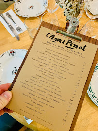 Menu du L'Ami Pinot - Restaurant / Bar à vin à L'Isle-Adam