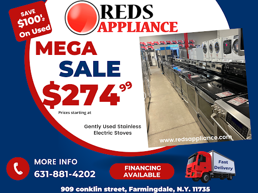 Appliance Store «Reds Appliance», reviews and photos, 909 Conklin St, Farmingdale, NY 11735, USA