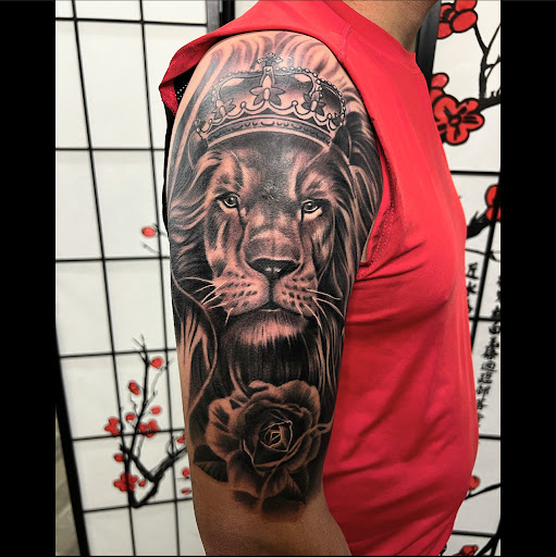 Explore family tattoo ideas men, creative tattoo ideas in Montgomery, available at Flying Eye Tattoo Studio