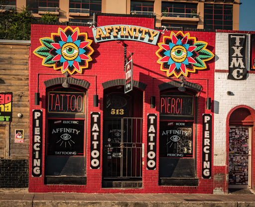 Tattoo Shop «Affinity Tattoo And Piercing», reviews and photos, 513 E 6th St, Austin, TX 78701, USA