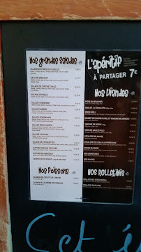 Le Capri à Nancy menu