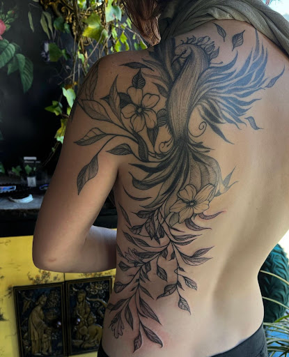 Explore long distance tattoo ideas, creative tattoo ideas in Buffalo, available at True Gloom Tattoo Studio