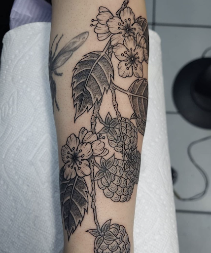 Explore cherubim tattoo ideas, creative tattoo ideas in Miami, available at Tattoos by Lou Miami - Kendall