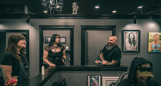 Explore neck tattoo ideas woman, creative tattoo ideas in Cincinnati, available at Red Dragon Tattoo & Piercing