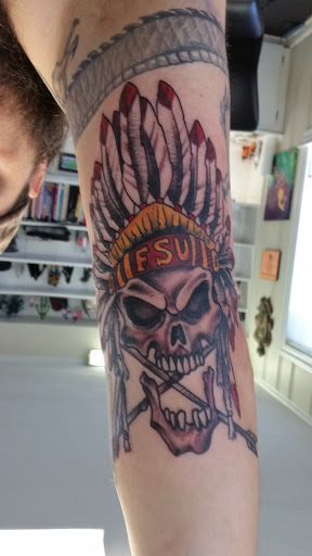 Explore tattoo ideas american flag, creative tattoo ideas in Hattiesburg, available at Lady Luck Tattoo