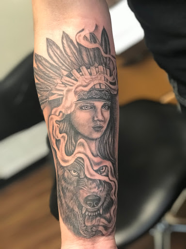 Explore throat tattoo ideas, creative tattoo ideas in Amarillo, available at Tattoo Spa LLC