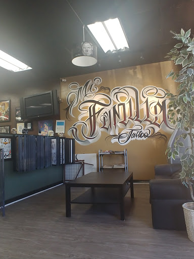 Explore cross tattoo sleeve ideas, creative tattoo ideas in Anaheim, available at Mi Familia Tattoo Studio