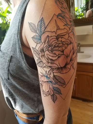 Explore rammstein tattoo ideas, creative tattoo ideas in Winona, available at Black Moth Tattoo