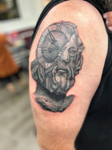 Explore houston texans tattoo ideas, creative tattoo ideas in Westland, available at Premier Tattoo Company Westland