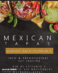 Mexican Tapas messicano e pizza contemporanea à Stradella carte