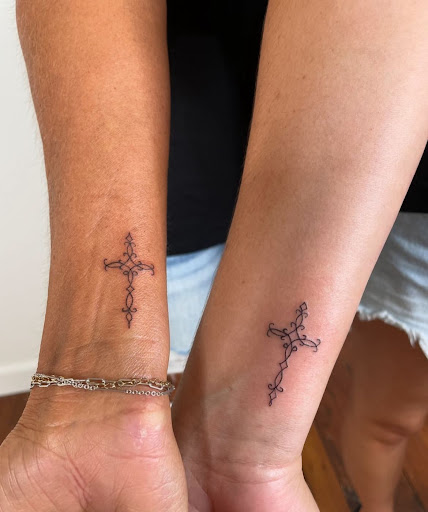 Explore life line tattoo ideas, creative tattoo ideas in Augusta, available at APMU Studio