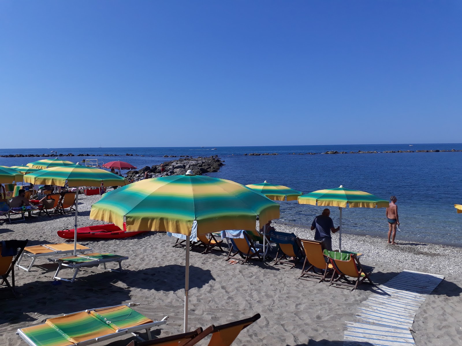 Foto af Spiaggia Marina Di Massa strandferiestedet område