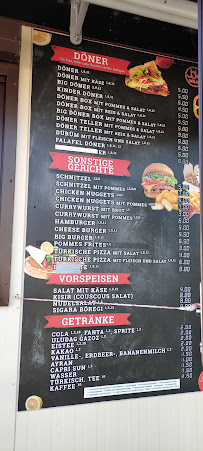 Menu / carte de Bestensee Döner à Bestensee