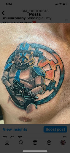 Explore ocean sleeve tattoo ideas, creative tattoo ideas in Cocoa, available at Rorschach Tattoo Shop and Piercing Studio