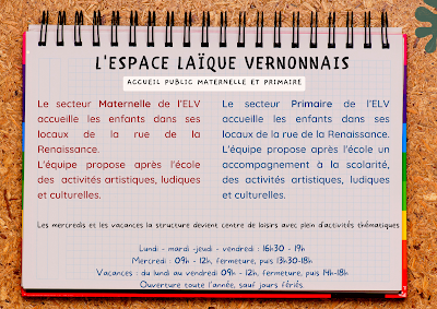 Espace Laïque Vernonnais Local Maternelle et Primaire à Vernon
