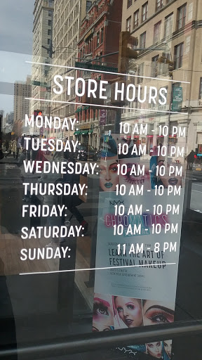 Cosmetics Store «NYX Professional Makeup Store», reviews and photos, 41 Union Square W, New York, NY 10003, USA
