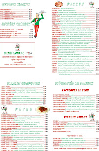 Menu / carte de Pizza Pazza à Wattrelos