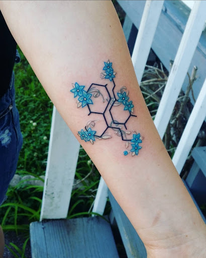 Explore small gemini tattoo ideas, creative tattoo ideas in Benton, available at Spectrum Tattoo