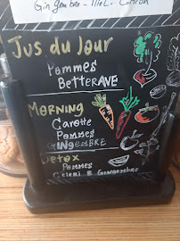 Nuance café à Paris menu
