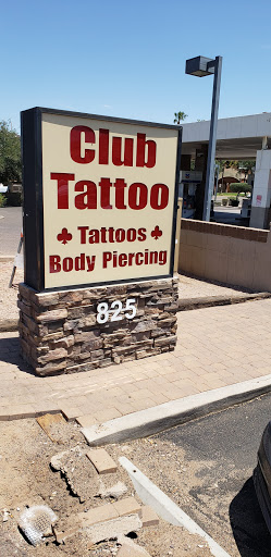 Tattoo Shop «Club Tattoo Tempe», reviews and photos, 825 S Rural Rd, Tempe, AZ 85281, USA