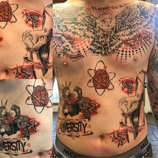 Explore sign language tattoo ideas, creative tattoo ideas in Meridian, available at Meridian Tattoo