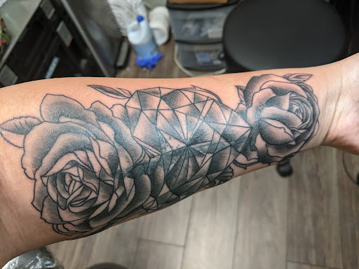 Explore kobe bryant tattoo ideas, creative tattoo ideas in Cincinnati, available at Luminous Fine Jewelry and Piercing