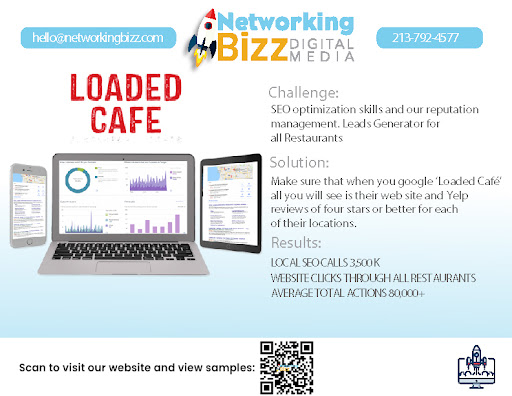 SEO Website Design Pasadena Networking Bizz image