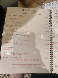 Restaurant italien Pizza Paolo à Dijon - menu / carte