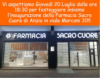 Farmacia Sacro Cuore Anzio Viale Marconi, 31, 00042 Anzio RM, Italia