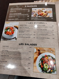Hippopotamus Steakhouse à Paris menu