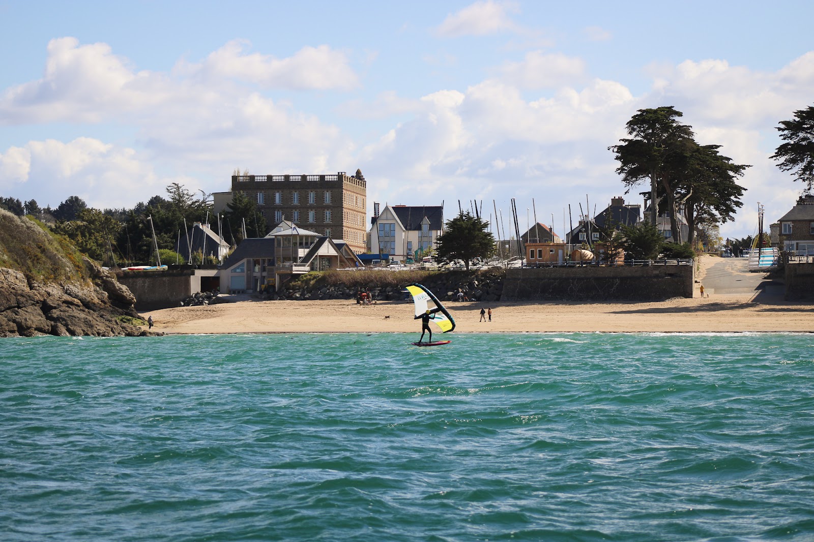 Foto di Plage de St Lunaire - luogo popolare tra gli intenditori del relax