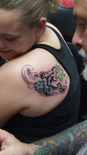 Explore leatherface tattoo ideas, creative tattoo ideas in Calera, available at Tattoo Jungle