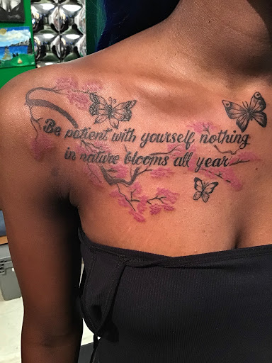 Explore face tattoo cover up ideas, creative tattoo ideas in Redford, available at Prime Tattoo & Beauty