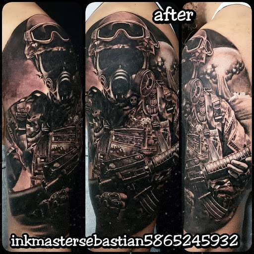 Explore back piece tattoo ideas female, creative tattoo ideas in Warren, available at Dark Horse Tattoo Co. LLC.