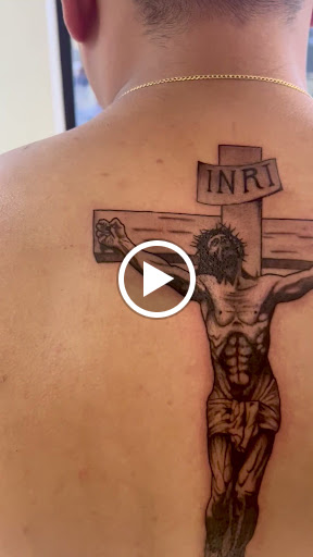 Explore lung cancer tattoo ideas, creative tattoo ideas in Orange, available at Top Floor Tattoo Studio