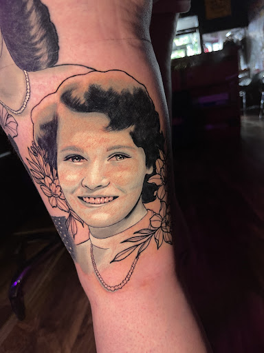 Explore cheek small bum tattoo ideas for females, creative tattoo ideas in Baltimore, available at Rippd Canvas Tattoo Shop Artists Social Club